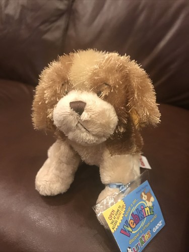 Webkinz Lil' Kinz Cocker Spaniel Dog Puppy Plush Stuffed Animal HS011 WITH CODE - Bild 1 von 8