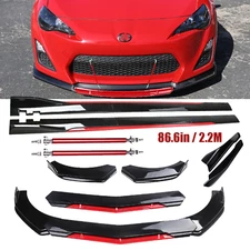 For Scion FRS TC Front Bumper Lip Splitter Spoiler Side Skirt Body Kit