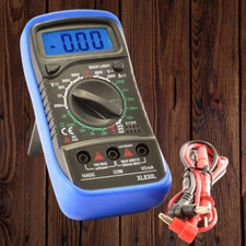Digital Multimeter AC DC Voltmeter Ammeter Ohmmeter Volt Tester Meter XL830L USA