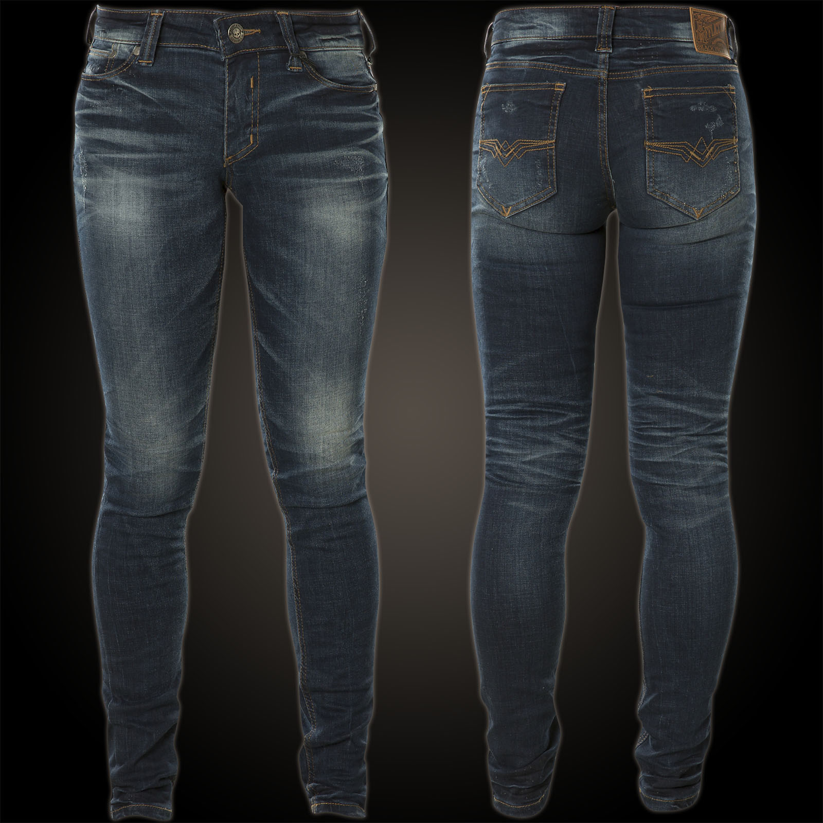 AFFLICTION Damen Jeans Raquel Rising Valdez 14990₽