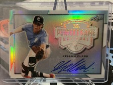 2019 Leaf Metal Perfect Game Kellum Clark Pre Production Silver Auto 1/1