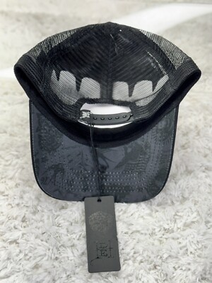 Ed Hardy Hat Snapback Baseball Cap Mesh Back Throwback Y2K 2000s