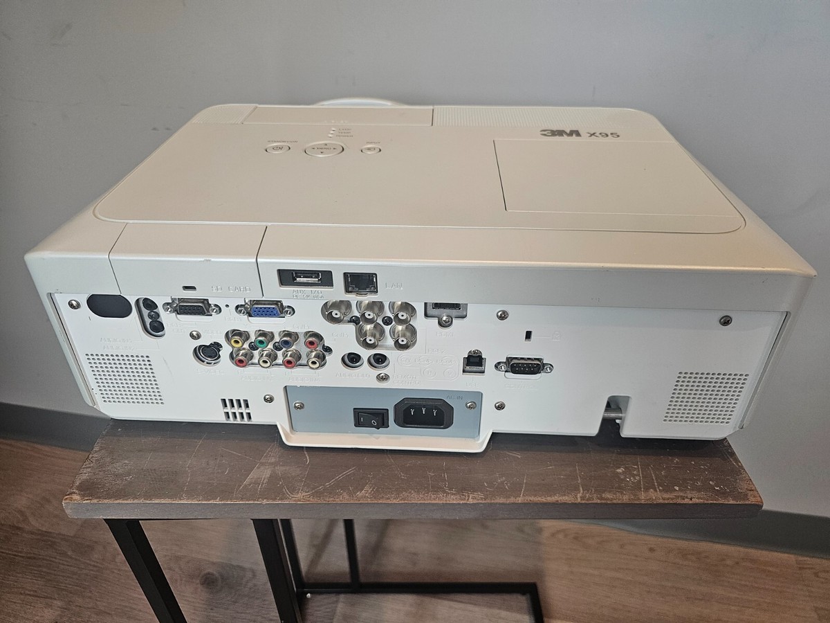 3M X95 XGA Large Venue Projector w/o Remote 260 Hours used | eBay