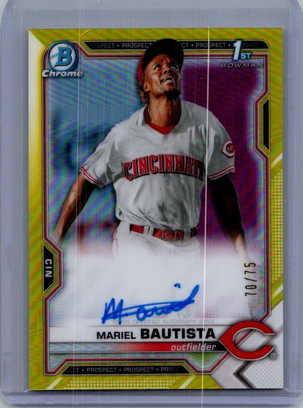 2021 Bowman Chrome Mariel Bautista
