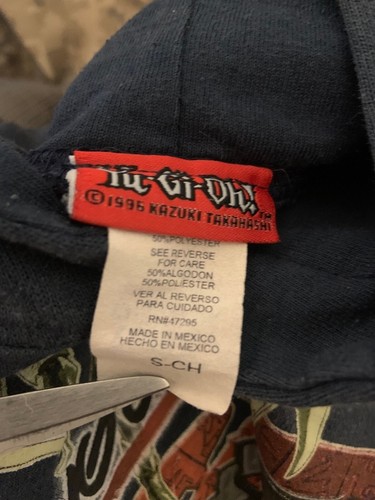 Vintage Yu-Gi-Oh! King of Games 1996 Kids Sweatshirt - Picture 7 of 7