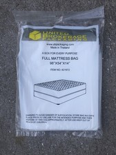 Bolsa de colchón para almacenamiento de mudanzas 5 mil cubierta de colchón de cama de alta resistencia tamaño completo