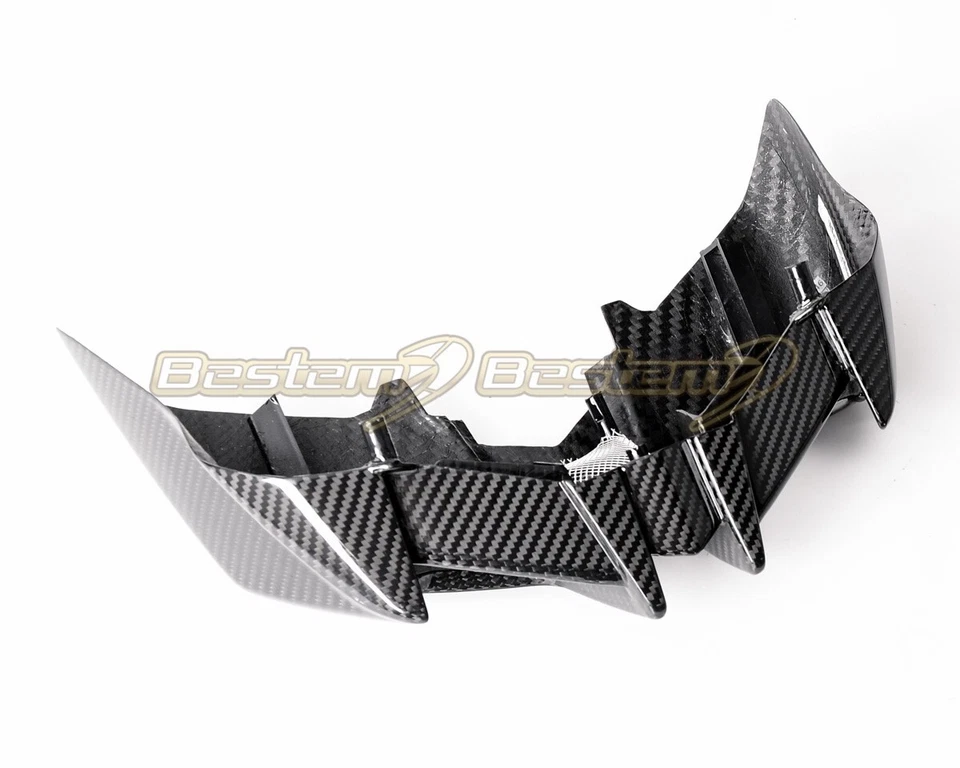 Cubierta de faro de fibra de carbono Yamaha FZ10 MT10 2016 carenado sarga Foto 4 de 4