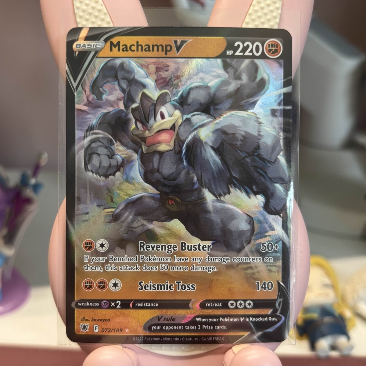 カイリキーV PSA10 MACHAMP V Pokemon JAPANESE Machamp V (カイリキーV) 032/067 RR Time