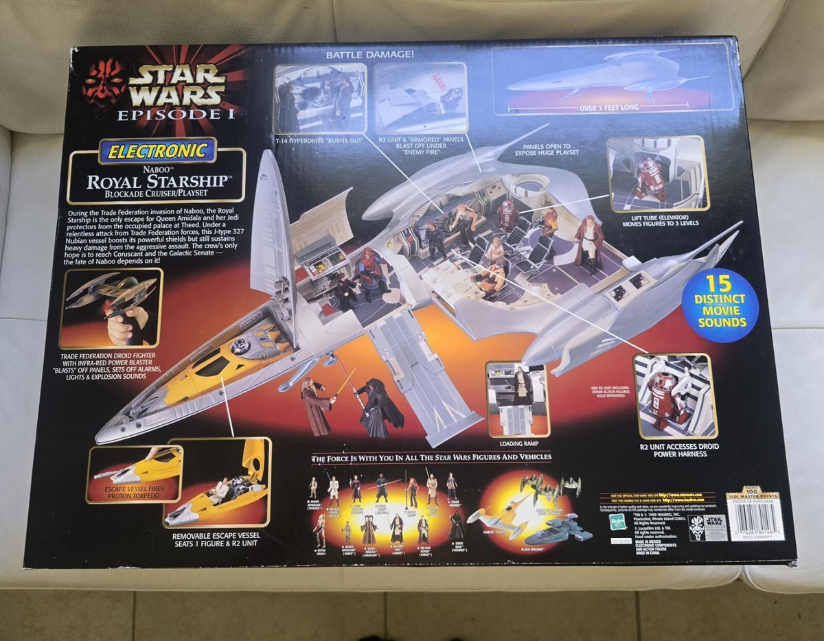Star Wars Episode I Electronic Naboo Royal Starship Never Star Wars Episode I Electronic Naboo Royal Starship Never