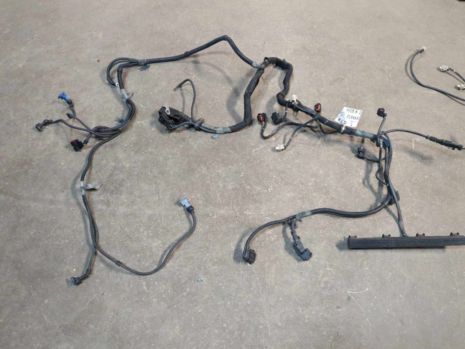 2001 Ferrari 360 Spider - OEM Left & Right Engine Harness Complete 179167 179168