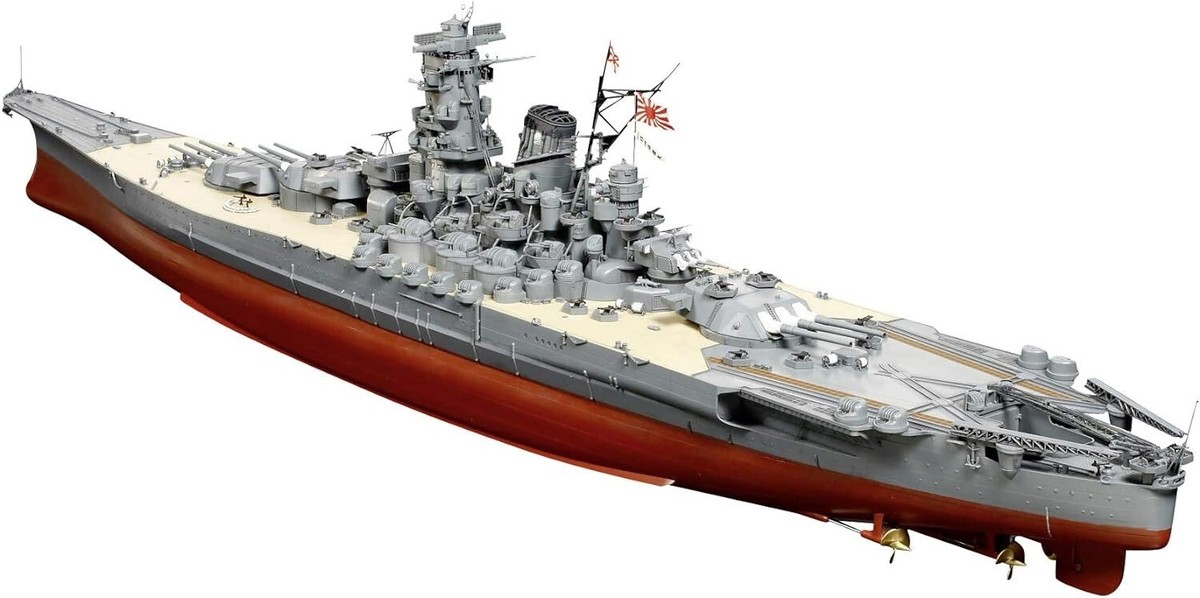 Tamiya 1/350 Ship Series No.25 Japanese Navy Battleship Yamato