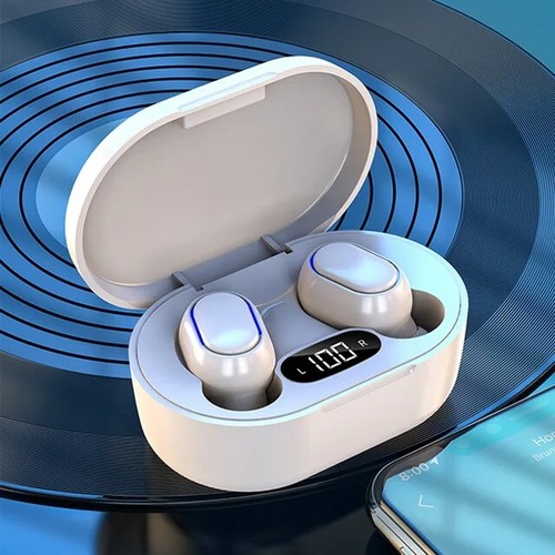 TWS E7S BLEUTOOTH EARBUDS WHITE - Picture 2 of 2