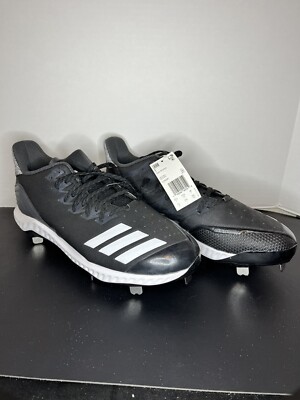 Adidas Men s Icon Bounce Low Metal Baseball Cleats Black SPG 753001 Sz. 13 New