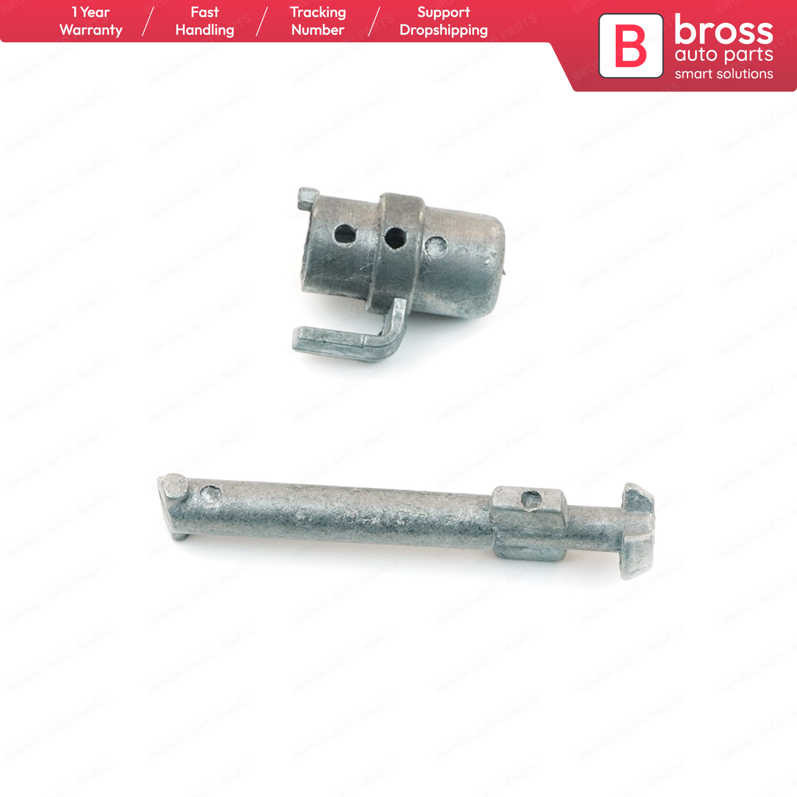 Front Left Door Lock Tumbler Barrel Set 44.8 mm 1247600177for Mercedes