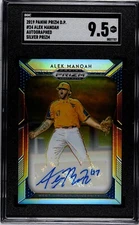 2019 Panini Prizm DP #24 Alek Manoah Autograph SILVER PRIZM AUTO SGC 9.5 MINT+