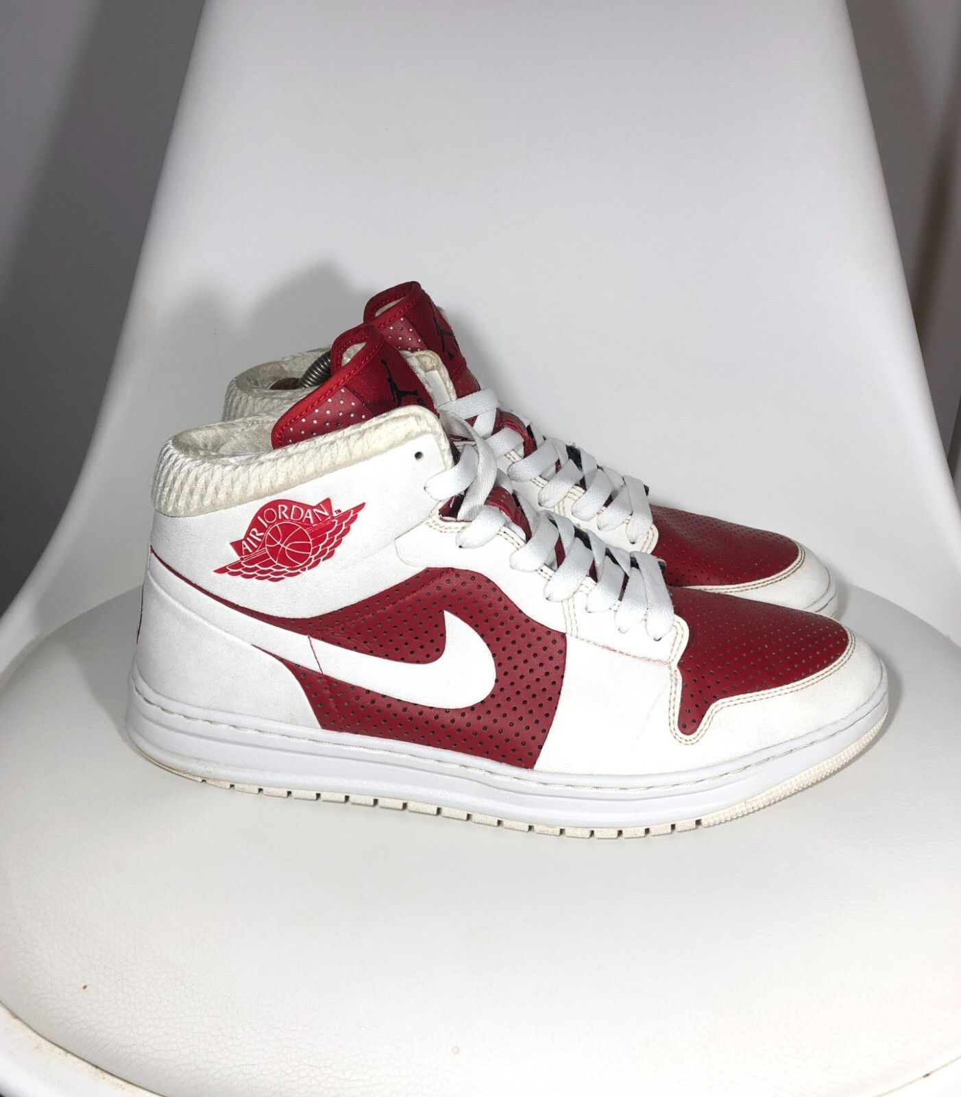 Nike Air Jordan Alpha 1 ID White/Red Size 11 UK / 12 US / 46 EUR | eBay