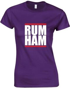 Rum Ham, Ladies Printed T-Shirt