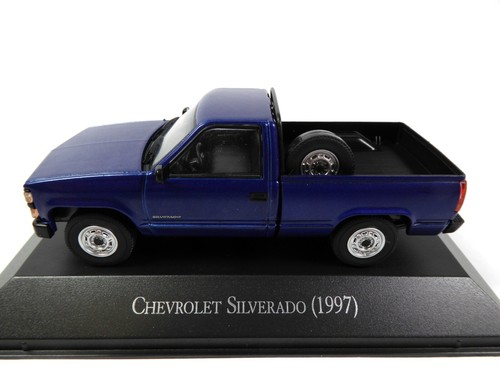 Set of 3 Pick up Model Cars Ford Chevrolet Ranquel - 1:43 SALVAT Diecast LAQV7 - Picture 9 of 12