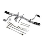 Chrome Forward Controls Linkage Set for Harley-Davidson XL 1200 C Custom 03-03
