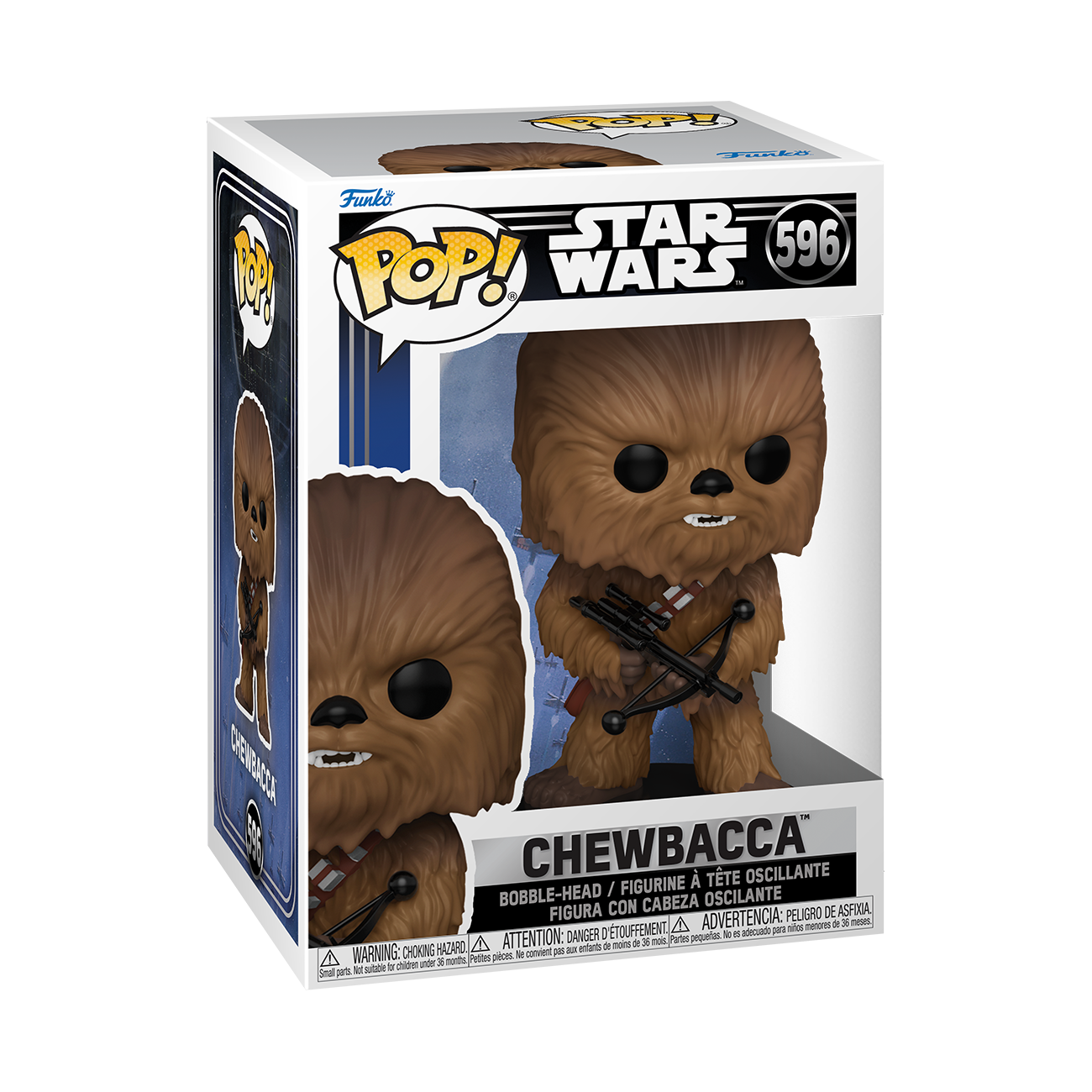 7041668 Merchandising Star Wars: Funko Pop! - Chewbacca (Vinyl Figure 596)