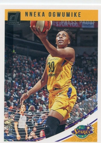 2019 Panini Donruss WNBA NNEKA OGWUMIKE #22 PRESS PROOF #39/199 SPARKS