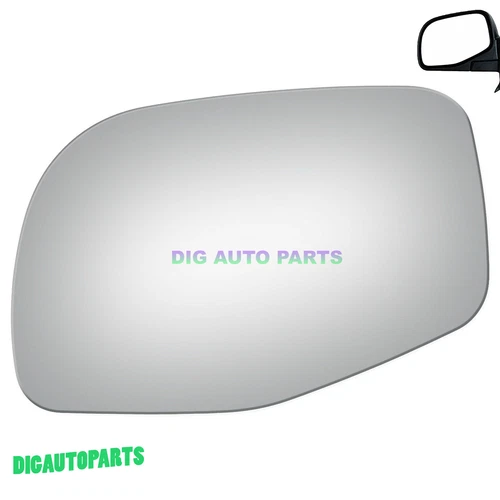 Mirror Glass Adhesive for Mazda 3/B2300/B2500/B3000/B4000 Driver Left Side Flat