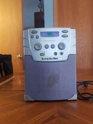 Karaoke Bay Machine and CD Player Model KB121 2 Microphone Ports