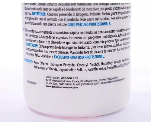 2x Aliza Cream Peroxide 12% / 40vol 1000ml - Picture 3 of 3