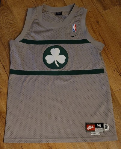 Boston Celtics Paul Pierce Jersey Gray Retro 1925 Shamrock Jersey Size-Medium - 第 1/10 張圖片