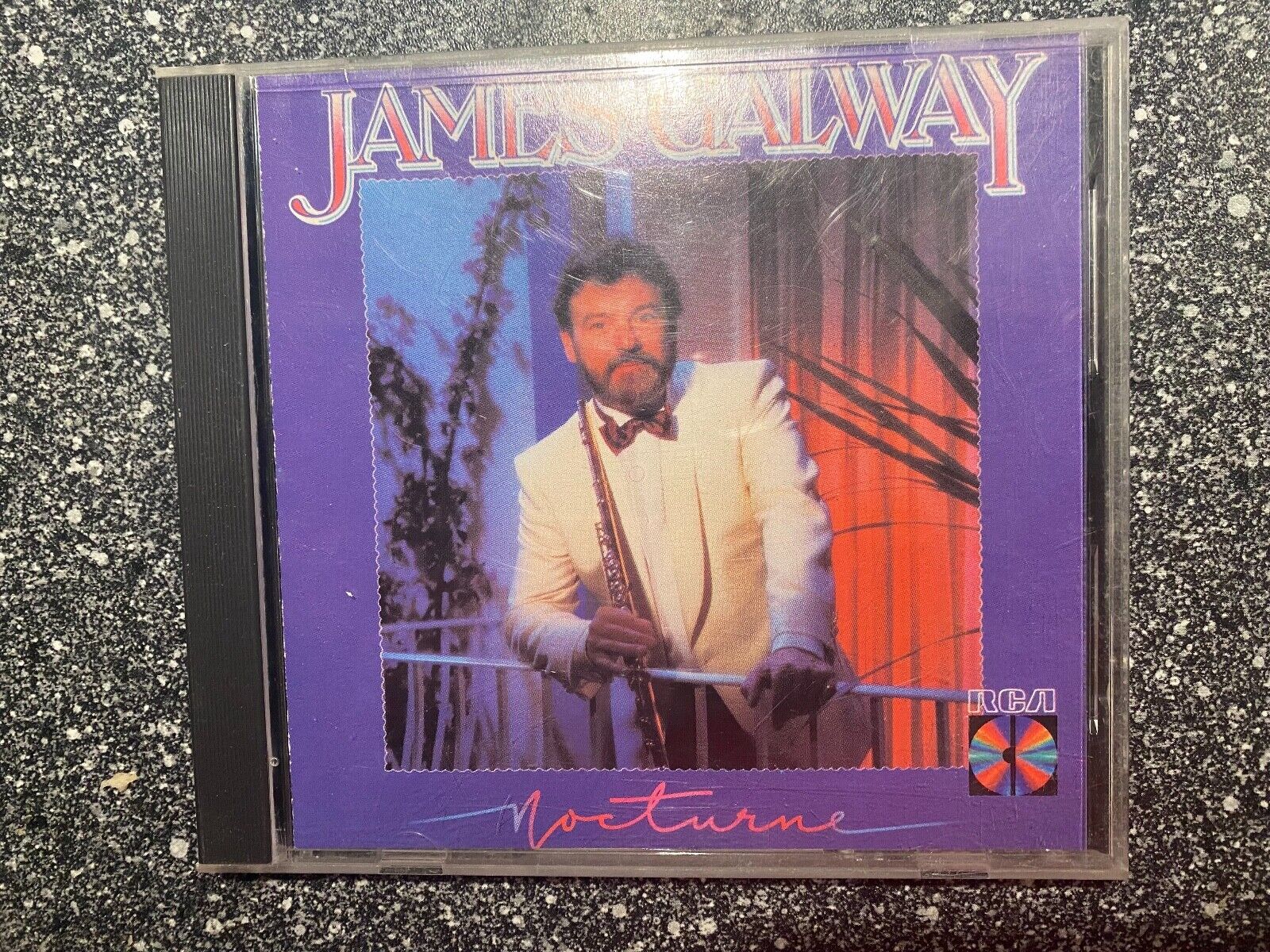 JAMES GALWAY "NOCTURNE" 1983 CD 13 TRACK JAPANESE 1. PRESSING RCA RED SEAL JAPAN