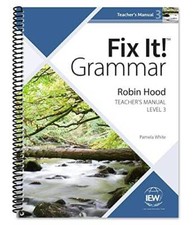 Fix It Grammar: Level 3 Robin Hood Teachers M...
