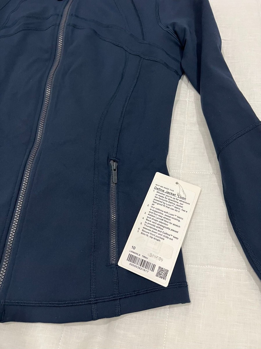 lululemon // Define ジャケット 6号 M ネイビー lululemon // Define ジャケット 6号 M ネイビー