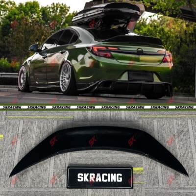 Glossy Black Rear Trunk Lip Duckbill Spoiler Wing Fits Buick Regal GS 2014-2017