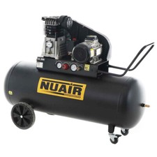 Compressore aria a cinghia 200 lt NUAIR B3800B/3CM TECH PRO 3HP 390l/min