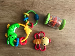 tiny love teether rattle