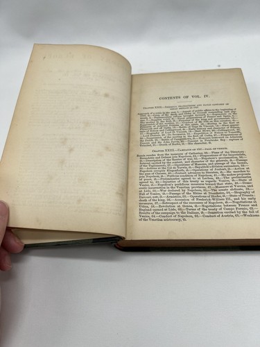 History Of Europe 1789 to 1815 Sir Archibald Alison Vol. IV 1854 9th Edition - Picture 7 of 14