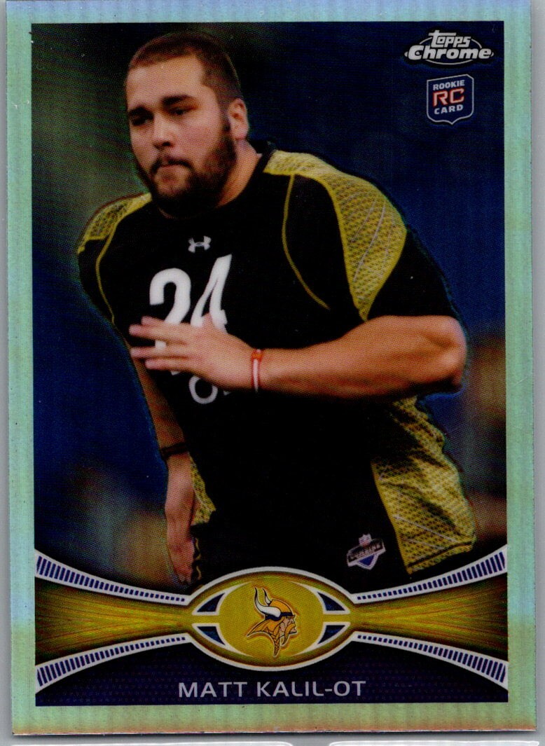 Matt Kalil Topps Chrome #108 Refractor