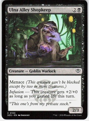 Ulna Alley Shopkeep 103 Secrets of Strixhaven Magic the Gathering