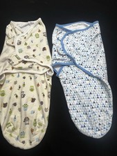 Lot Of 2 Swaddle Me sleep sack-Sz L-502