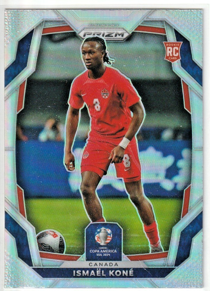 2024 Panini Prizm CONMEBOL Copa America - Ismael Kone #173 Silver Prizm Canada