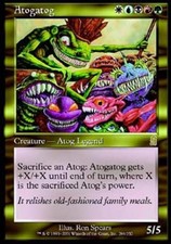 MTG English Atogatog NM Foil Odyssey