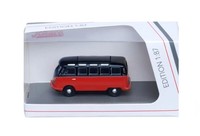 Schuco VW T1 Samba Rot Schwarz 1:87 Modellauto