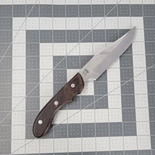 Maxam MX1 Hunting Knife Special 420 Stainless Blade Wood Handle Japan