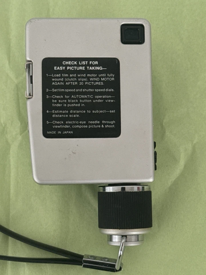 Bell & Howell Dial 35 Half Frame 35mm Film Camera w/ Case - Made in Japan - Image 4 of 4