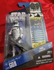 CLONE PILOT GOJI CW28 Star Wars The Clone Wars Action Figure Trooper