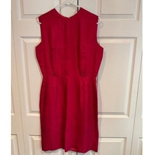 Vintage Miss Forewyn Sleeveless Dress Classic Red Party Cocktail Evening Dress