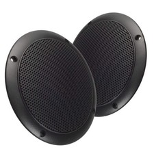 5  Water Resistant Slim Profile Dual Cone Speakers for RV  s, Boats, Outdoors ...