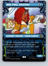 Magic Gathering Showcase April O'Neil, Hacktivist Teenage Mutant Ninja Turtles
