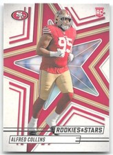 Alfred Collins Rookie 2025 Panini Rookies & Stars San Francisco 49ers