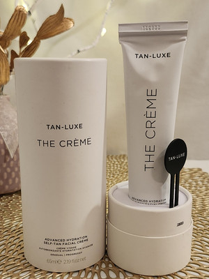 Tan-Luxe The Creme Hydrating Self-Tan Facial Cream FULL SIZE 2.19 oz/65ml BNIB